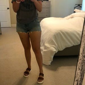 Abercrombie Jean Shorts NWT!